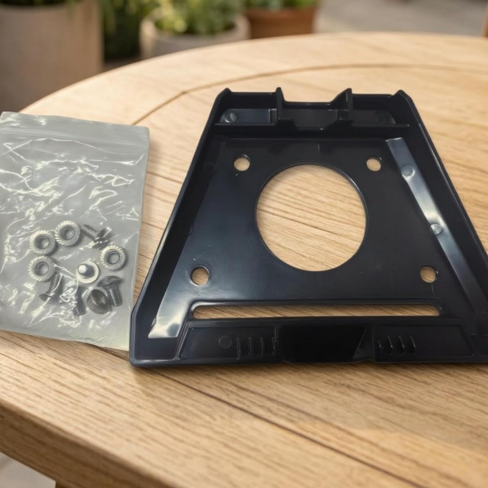 Soporte Plástico con Tornillos