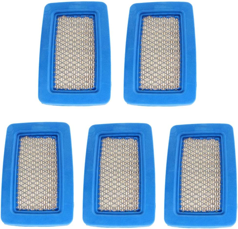 AISEN Pack of 5 Air Filter for A226000410 A226000600 Echo PB760LHN PB760LNT PB770H PB770T 90123 90122 Leaf Blower