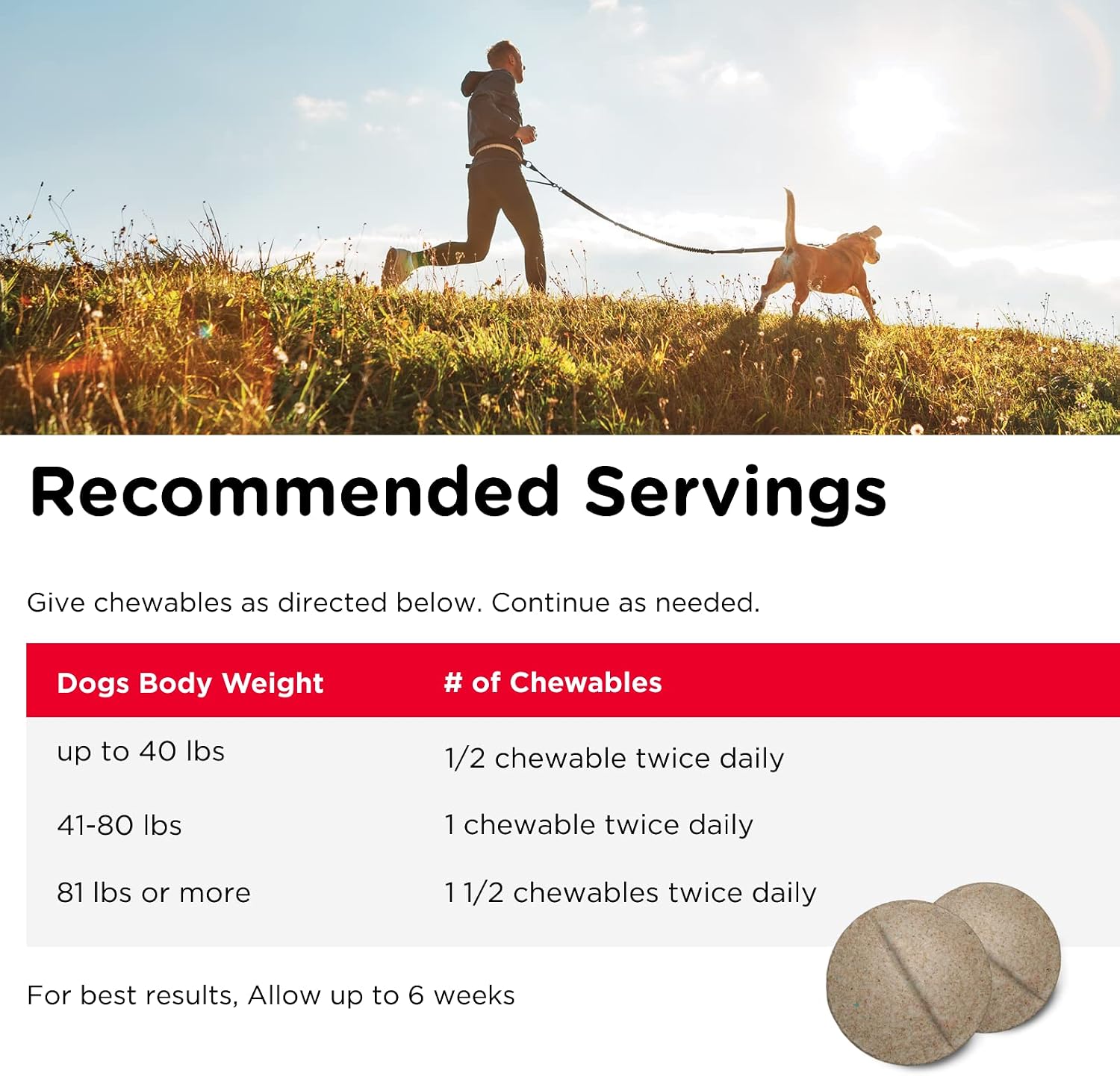 Nutri-Vet Hip & Joint Chewable Dog Supplements | Formulated with Glucosamine & Chondroitin for Dogs | 180 Count