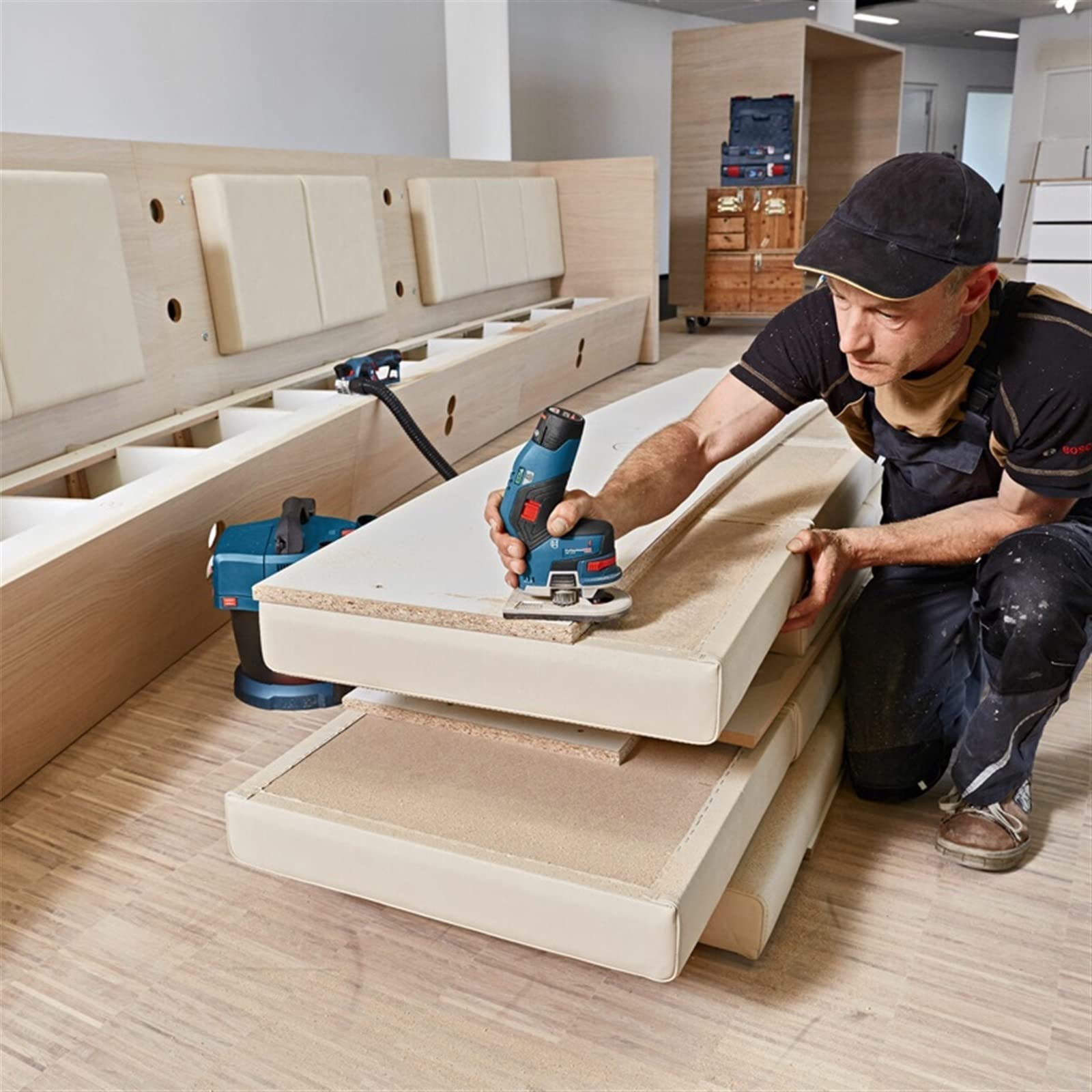 FAXIOAWA Trimmer Ricaricabile Senza spazzole al Litio Elettrico Lavorazione del Legno 12V Incisione Stozzatrice Taglierina Regolabile