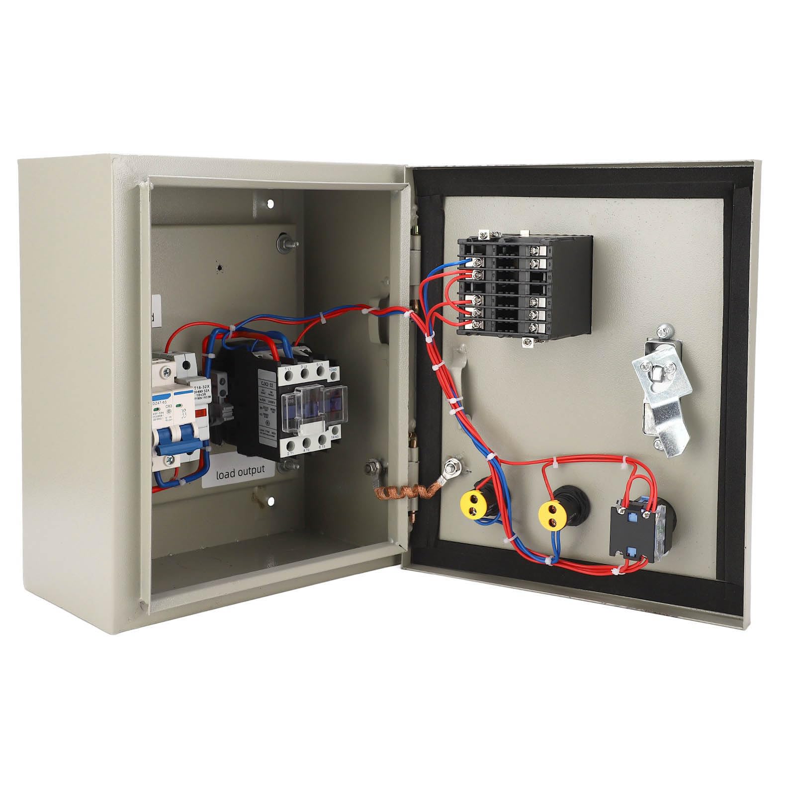 Fafeicy Trójfazowy Regulator Temperatury, Obudowa Stalowa ABS PID, 3 Fazowy