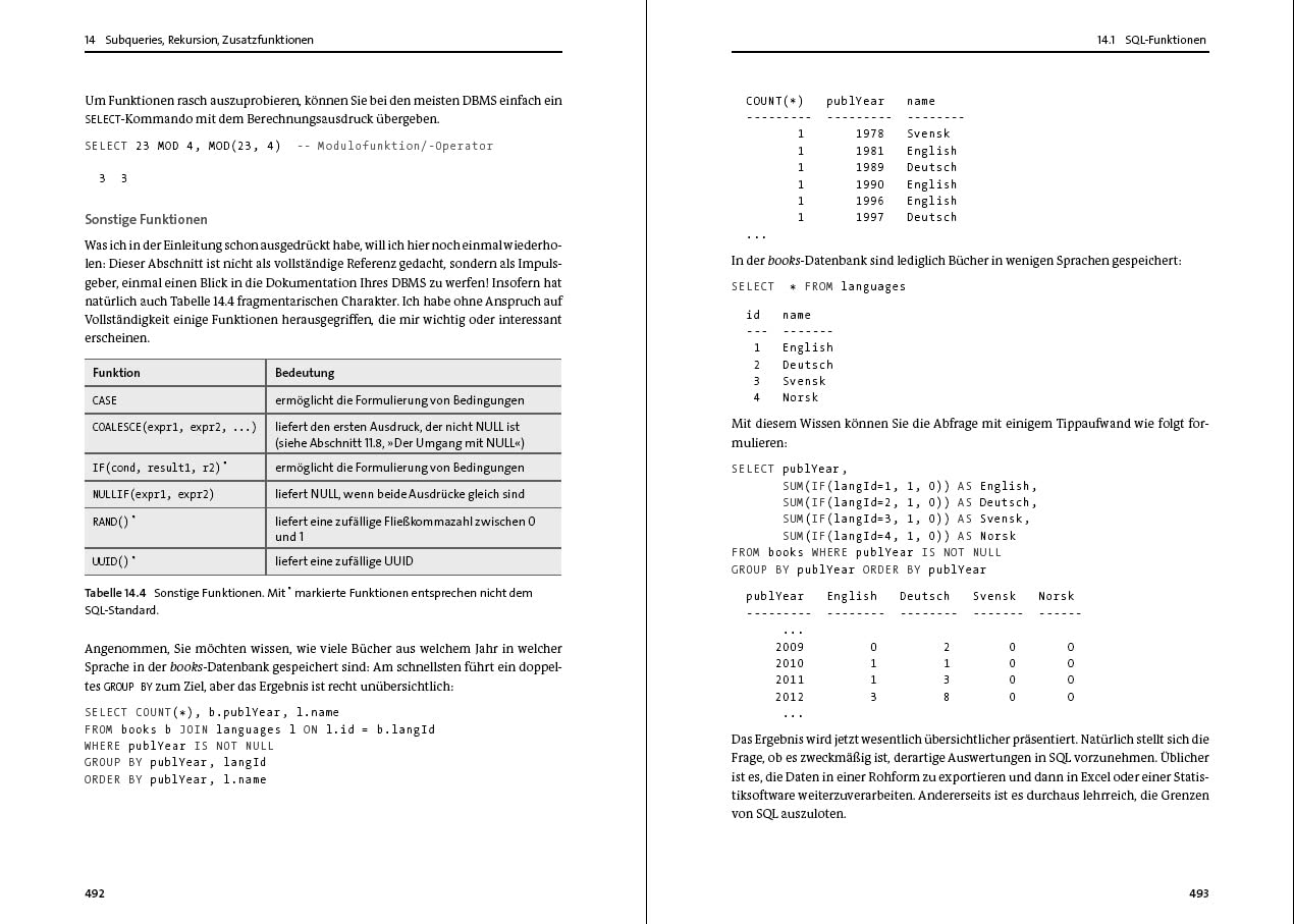 Datenbanksysteme: Das umfassende Lehrbuch für Ausbildung, Beruf und Studium