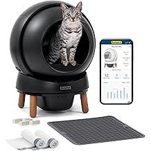 PetSafe ScoopFree SmartSpin Self-Cleaning Litter Box Bundle - Smart Cat Litter Box - Automatic Waste Collection - Odor Control - Complete Litter Kit - Multi-Cat Households