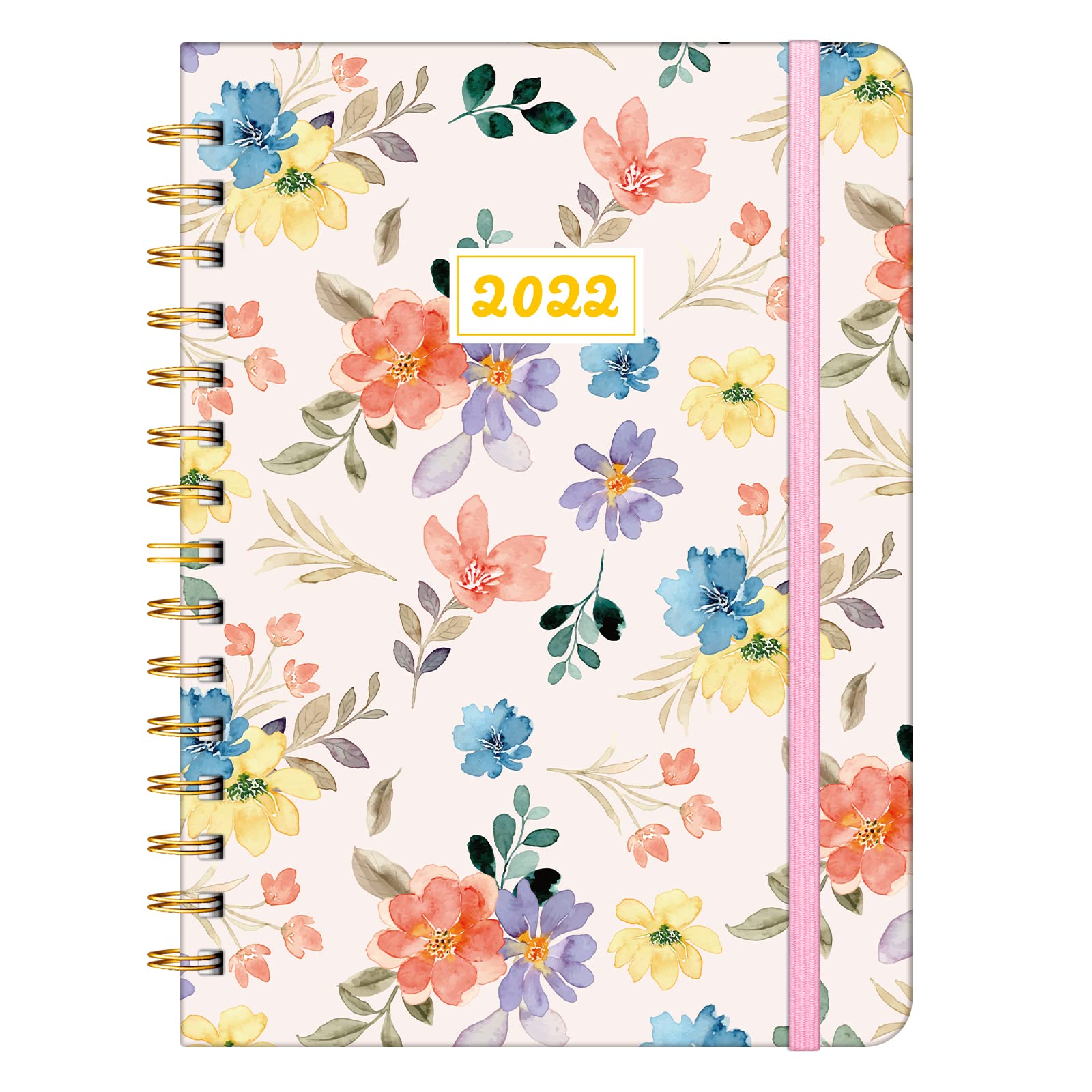 Buy 2022 Weekly Monthly Planner Spiral Daily Planner 2022 Agenda 