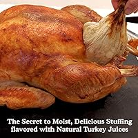 Vista 4 de Regency Wraps Bolsas de relleno de pavo, bolsa de malla 100% algodón que permite que el jugo de aves de corral le dé sabor al aderezo con extracción