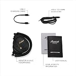 Marshall Monitor III ANC Active Noise Cancelling Bluetooth Wireless Headphones, 70 Hours Playtime - Black