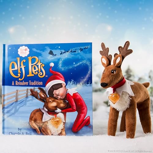 Vista 10 de The Elf on The Shelf Elf Pets Traditions - Juego de 3 mascotas elfas: San Bernardo, zorro ártico, reno Juego completo