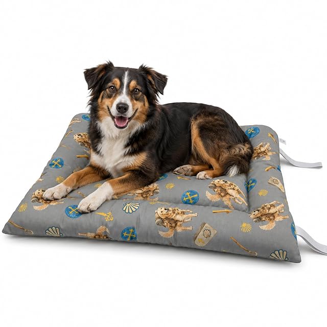 TIENDA EURASIA - Cama de Viaje Enrollable para Perros