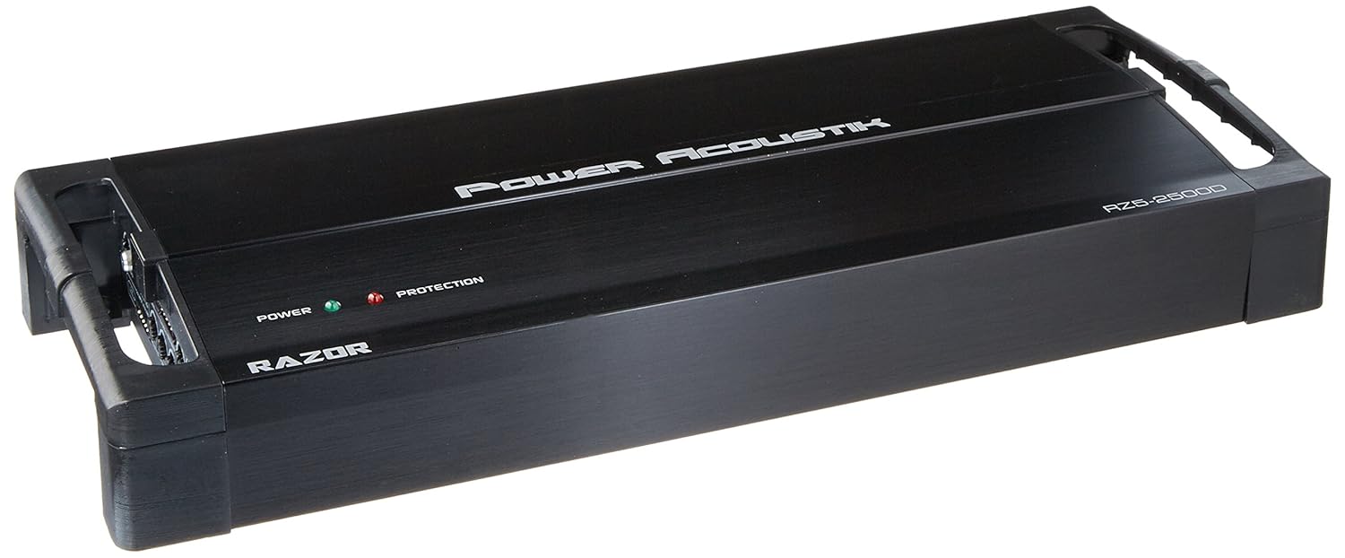 Power Acoustik RZ52500D Class D Amplifier, 2500W Max Amazon.in Car