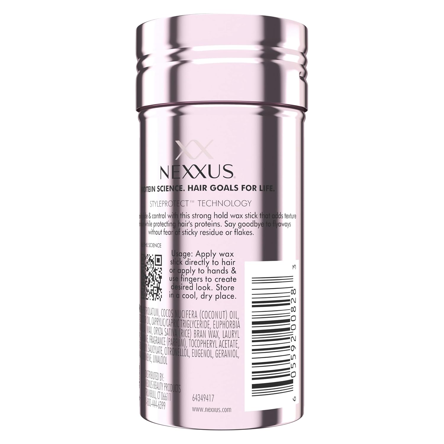 Nexxus Styling Slick Stick Hair Stick Strong Hold Hair Wax Powered by Styleprotect Technology 2.33 oz