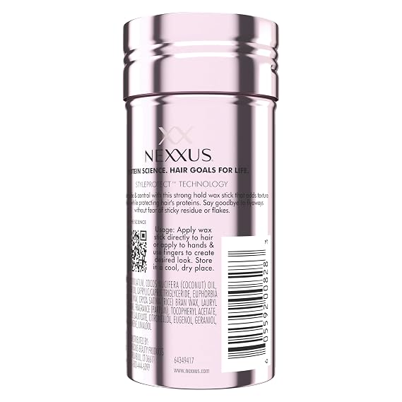 Nexxus Styling Slick Stick Hair Stick Strong Hold Hair Wax Powered by Styleprotect Technology 2.33 oz