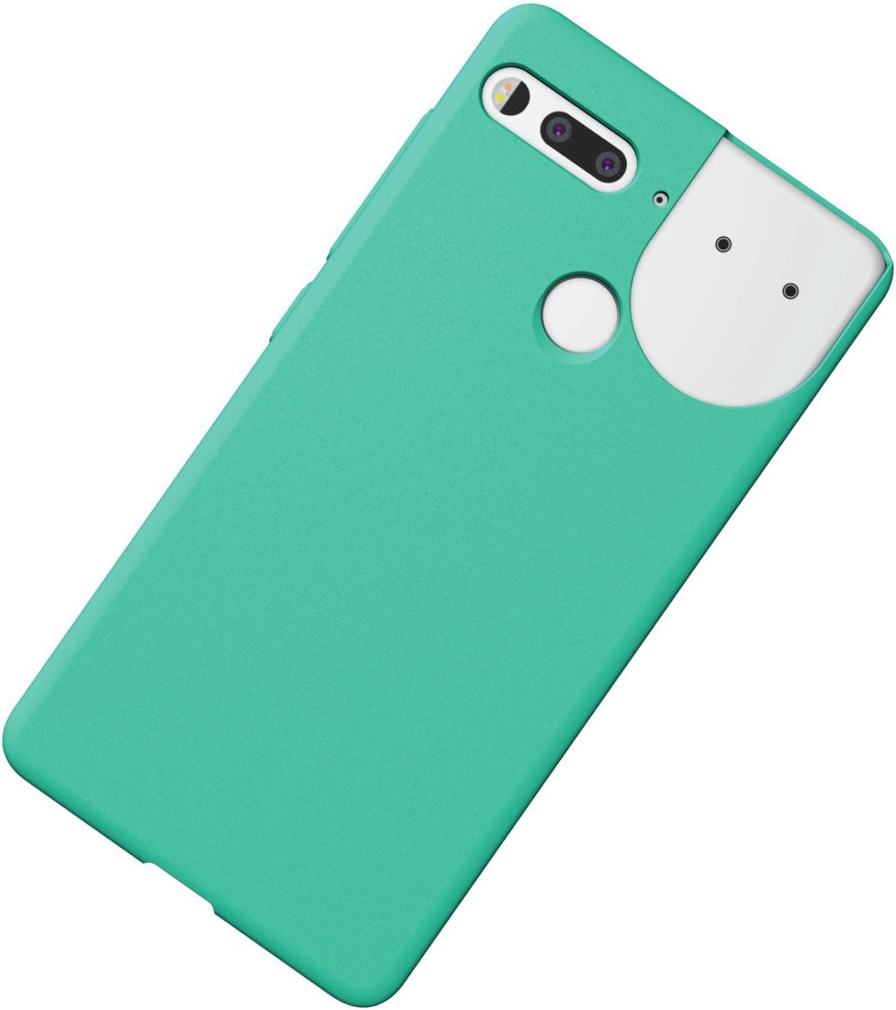 Essential Phone PH-1 Case, TUDIA Low Profile Design [LULA] Polycarbonate Snap On Back Protective Case Cover for Essential Phone PH-1 (Compatible with 360 Camera) (Mint)