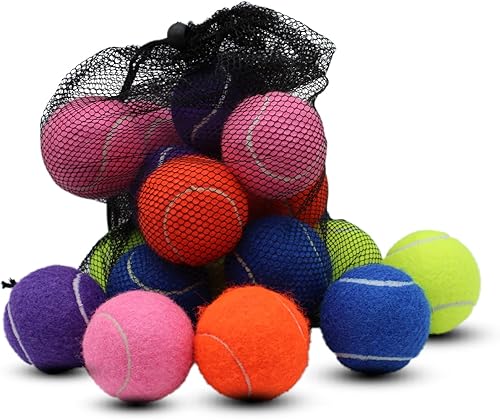 Miniatura 1 de Swingers Paquete de 20 Pelotas de Tenis, Pelotas de Ejercicio de Entrenamiento para Perros Mascotas, Pelotas de Tenis de Práctica de Alta