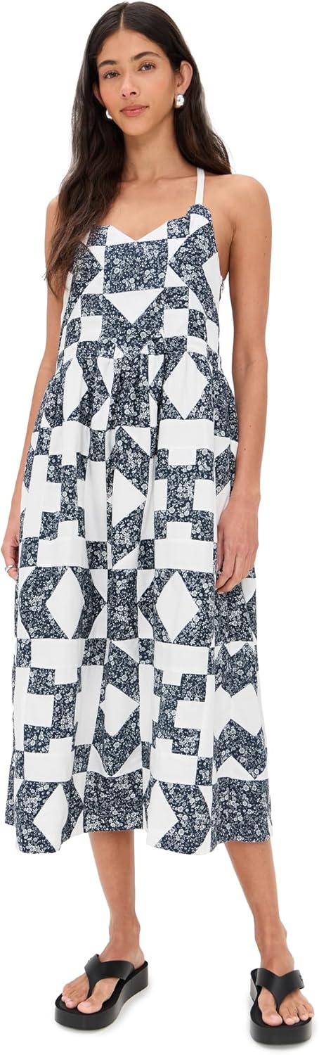 Sea Women's Ana Patchwork Print Tank Dress