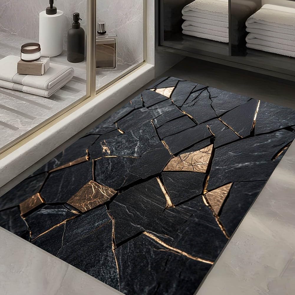 Tapis de Bain en Diatomite 40x60cm Séchage Rapide(18 60 * 90cm)