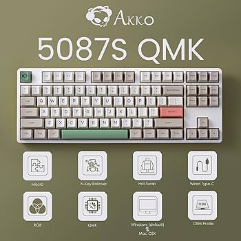 キーボード Akko Mint 5087S SP QMK Mint 5087S SP QMK | Akko Official Global Site