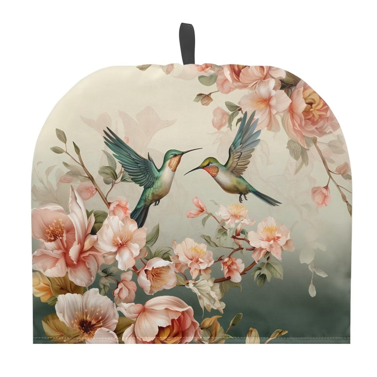 Hudotybom Cute Hummingbird Tea Cozy for Teapot Insulated Large Teapot Cover to Keep Warm Tea Kettle Cover Machine Washable Coffee Pot Cloth Covers Kitchen Home Decorations for Housewife Mom