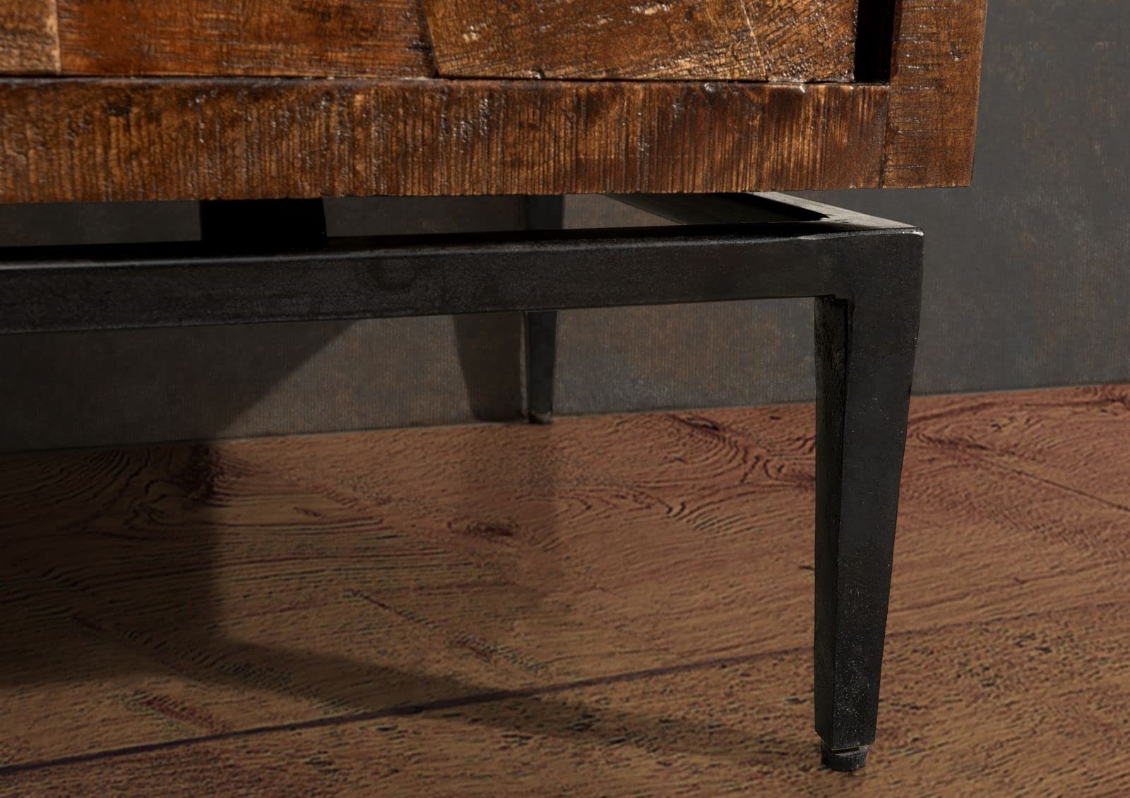 MASSIVMOEBEL24.DE STILMÖBEL #110 Credenza in legno di mango - laccato/marrone 183x46x84