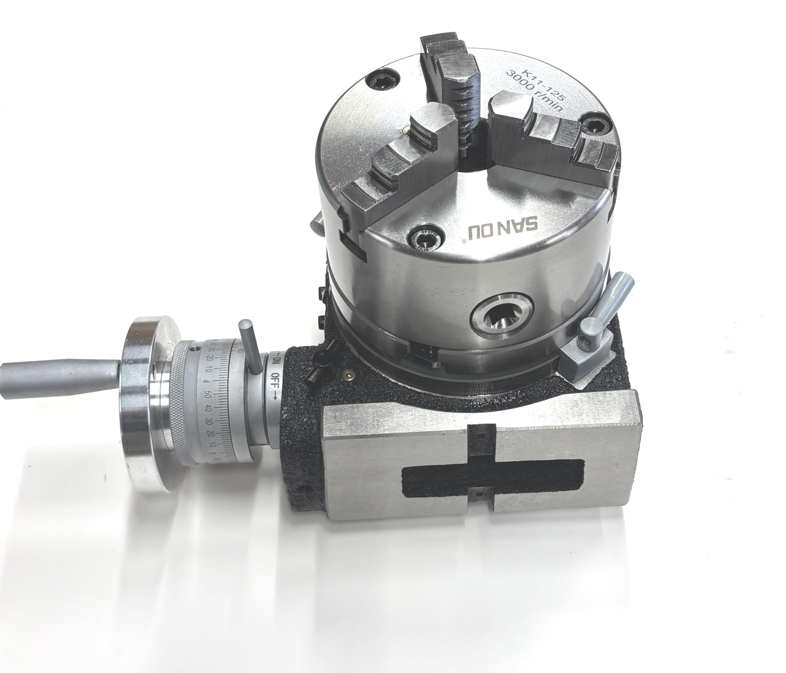 Amazon | PKL-Factory HV5 125mmロータリーテーブル+125mm三つ爪 