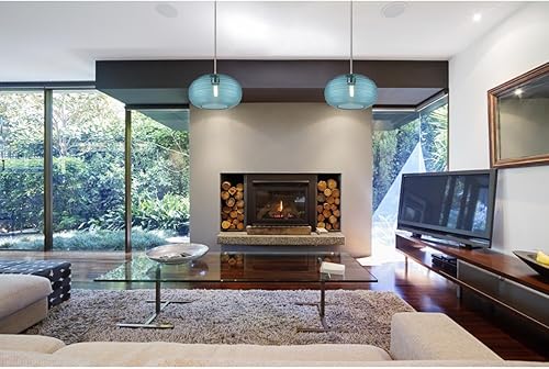 Miniatura 2 de Z-Lite 1 Colgante de Luz 487P14-BN, Níquel, 14" Redondo