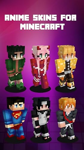 Anime Skins For Minecraft : New Skins Mods