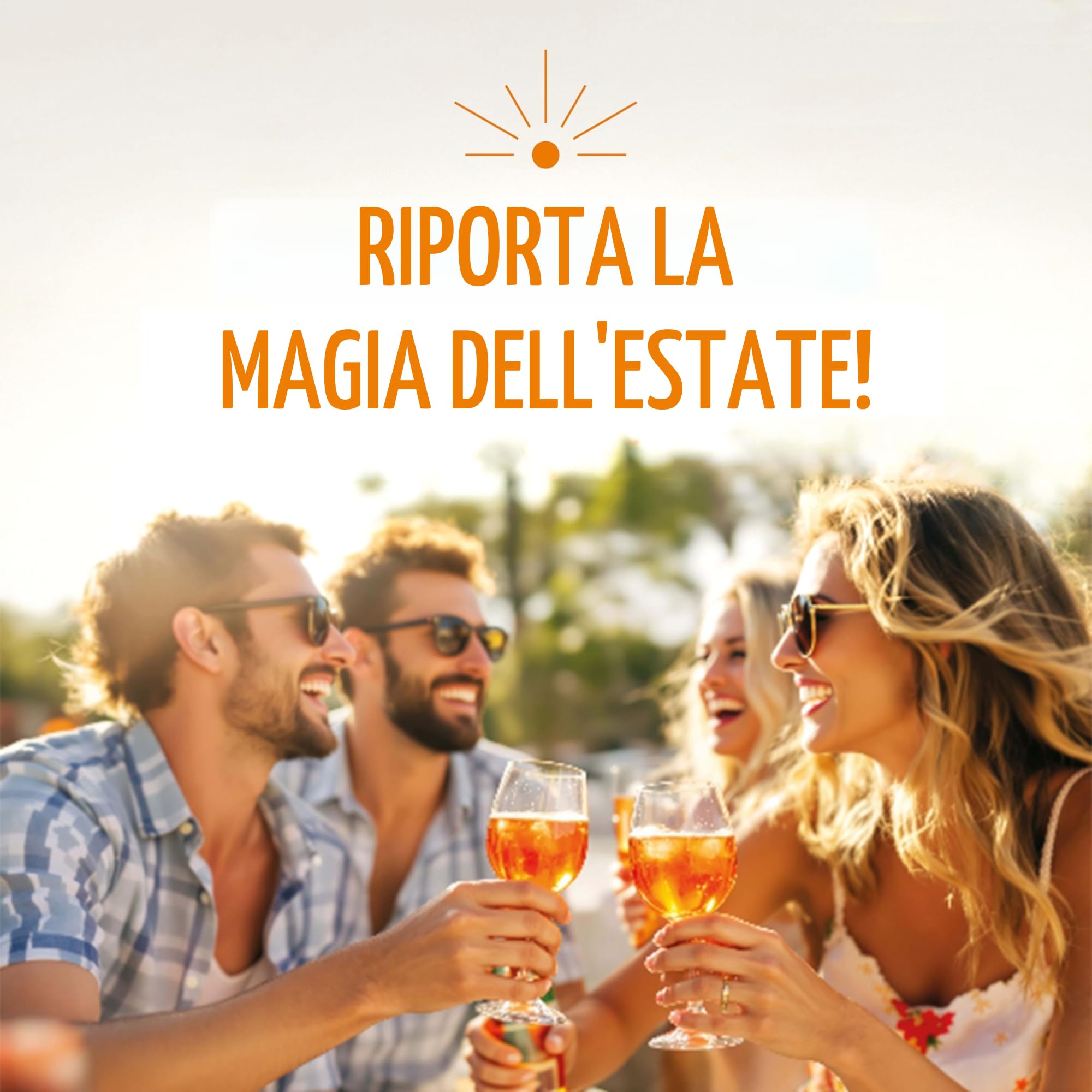 Craftly Kit di infusione Italiano Spritz – esperienza Aperitivo unica a casa | Set da cocktail fai da te per aperitivo e spruzzi