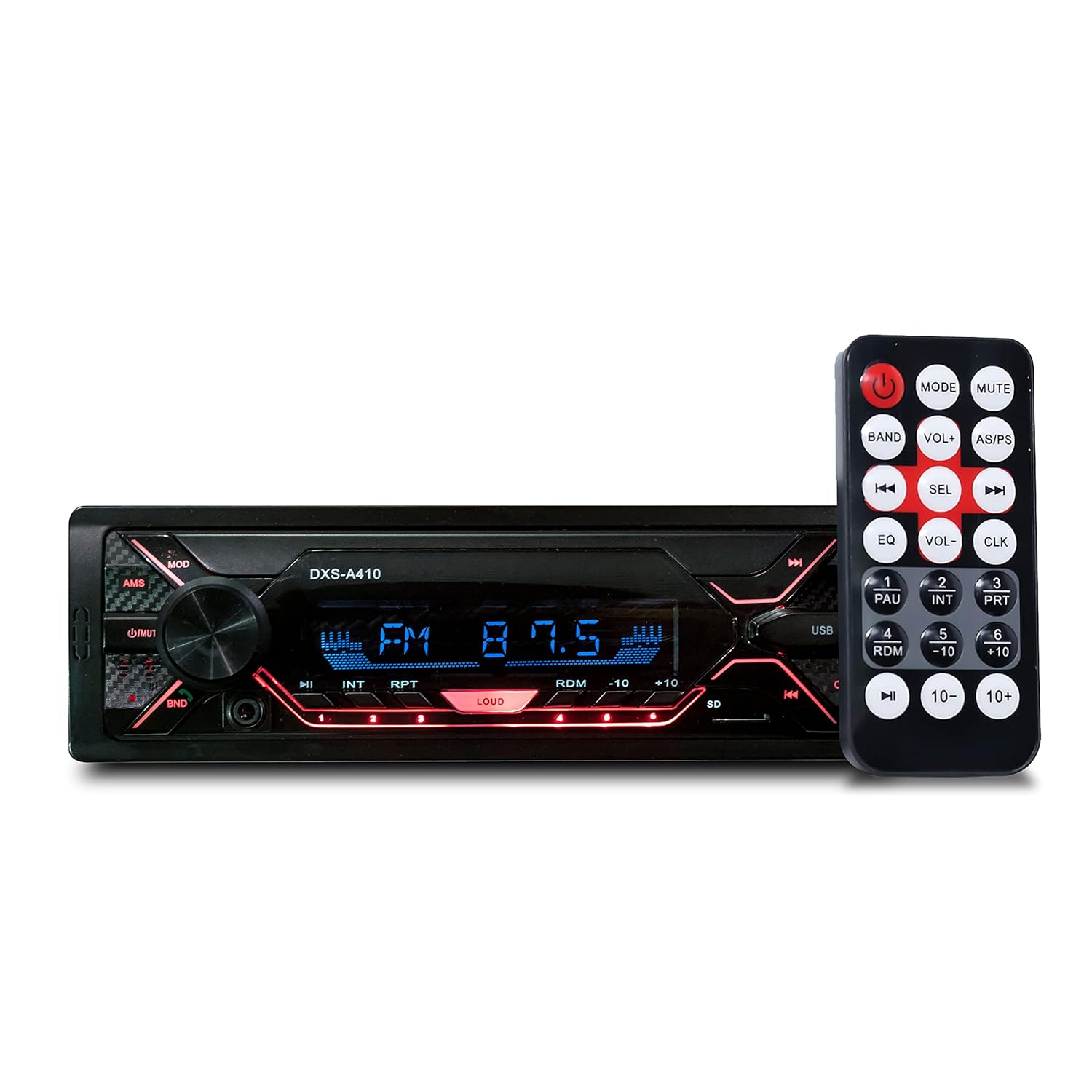 GoMechanic Godryft BT02 Premium Universal Fit Single Din Mp3 Car Stereo