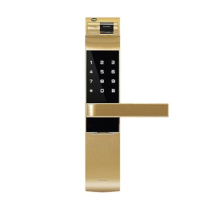 Yale YDM 4109 Smart Lock, Gold, App Enabled