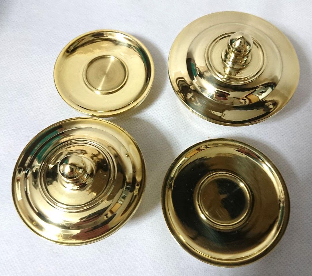 ✶金属工芸品✶塗香器／洒水器 二器セット 真鍮製 京都