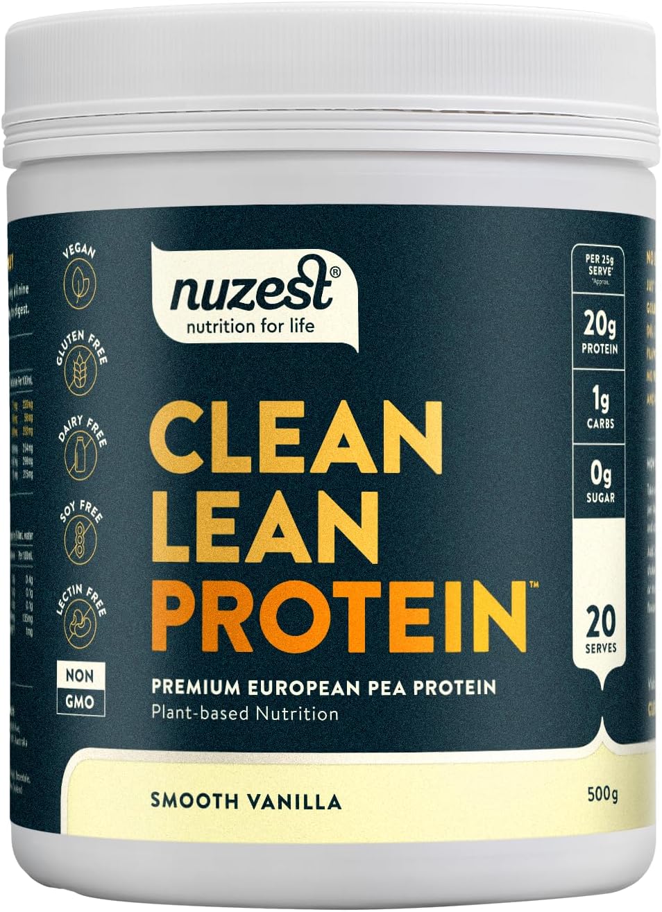 – Clean Lean Protein - Smooth Vanilla - 500 G