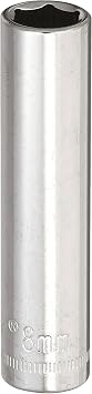 الهلال 1/4 "Drive 6 Point Deep Metric Socket 8mm - CDDS15N   