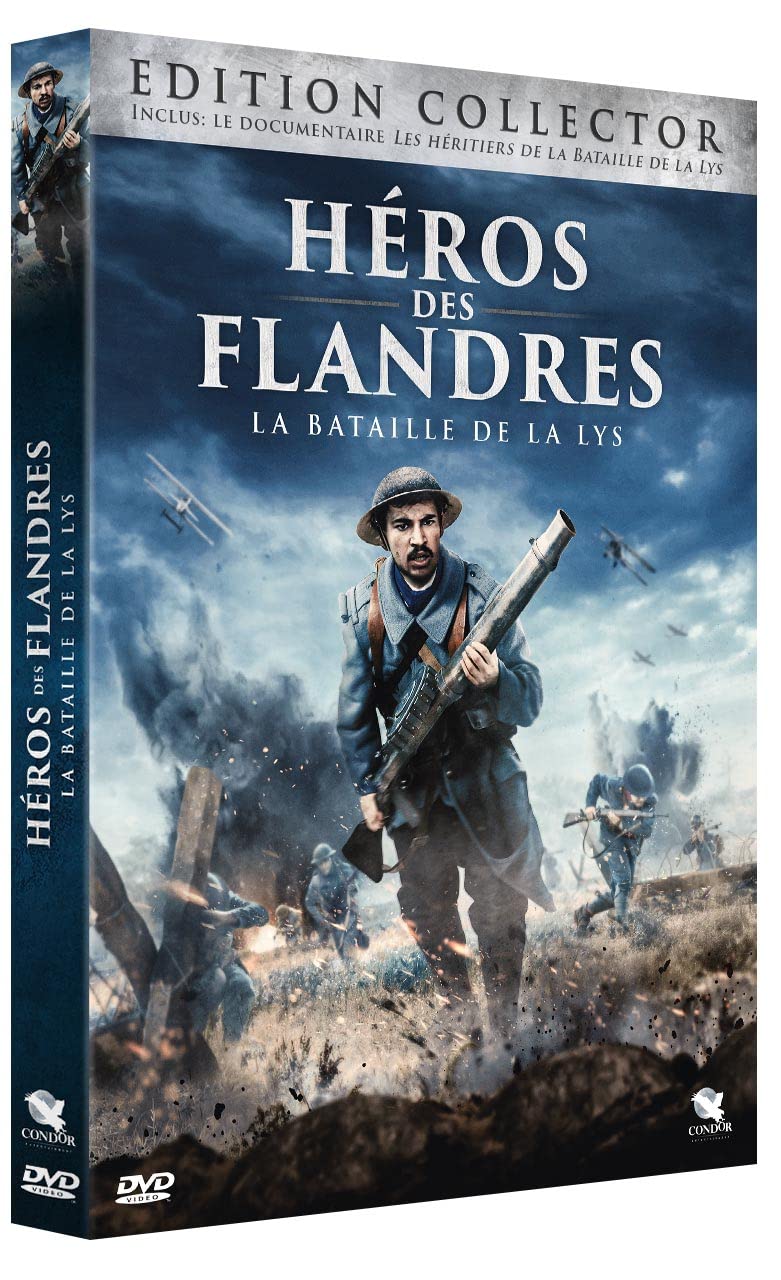 Héros des Flandres película histórica sobre La Bataille de La Lys en reproducción DVD