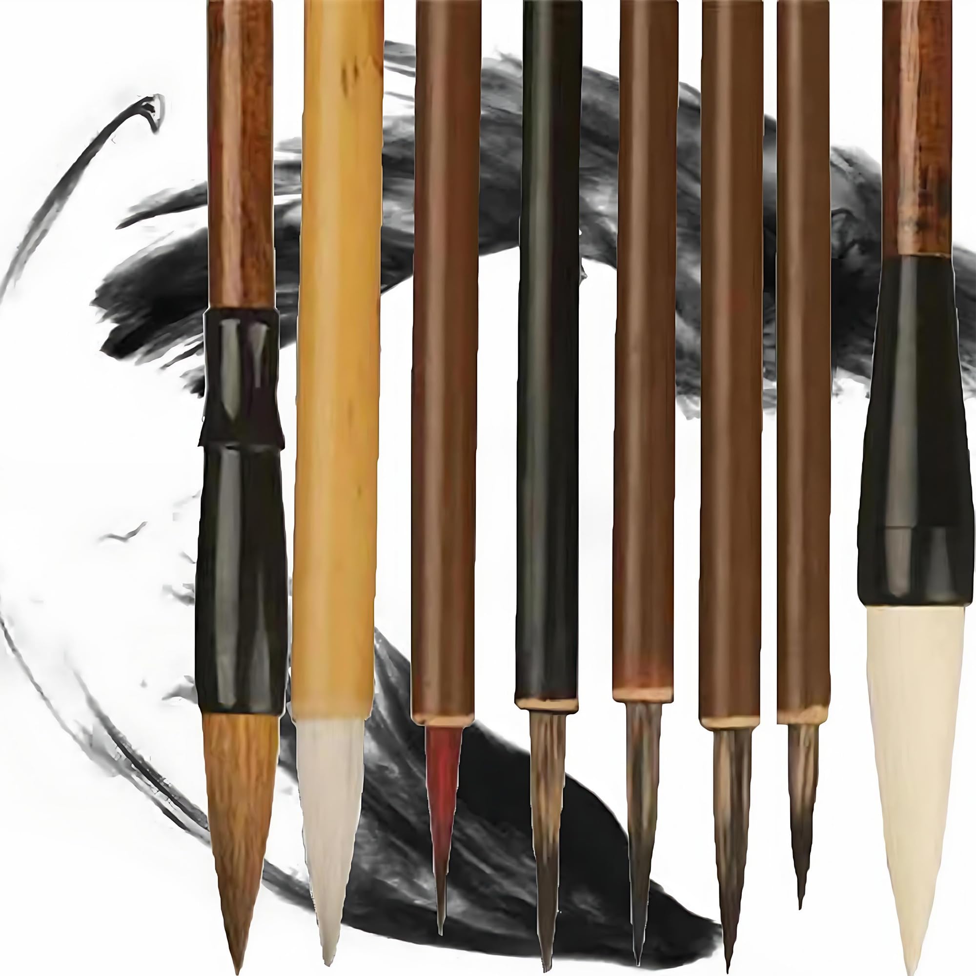 Set di pennelli per calligrafia cinese. | Parlo Cinese - Libreria