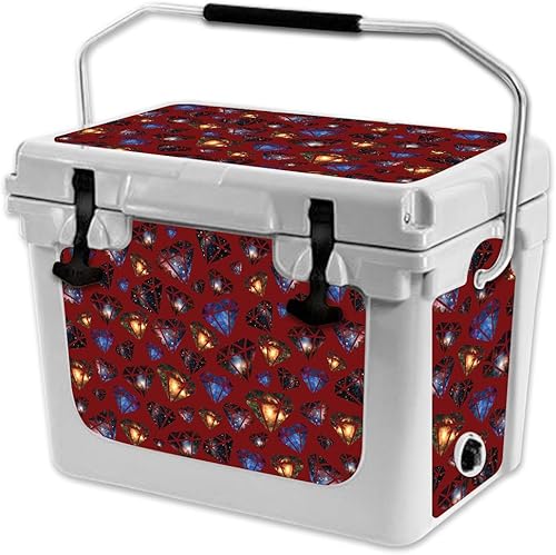 MightySkins Skin para RTIC 20 Cooler (2017), 45 Tapa 65 (2017), protectora, duradera y única cubierta de vinilo adhesivo fácil de aplicar, quitar,