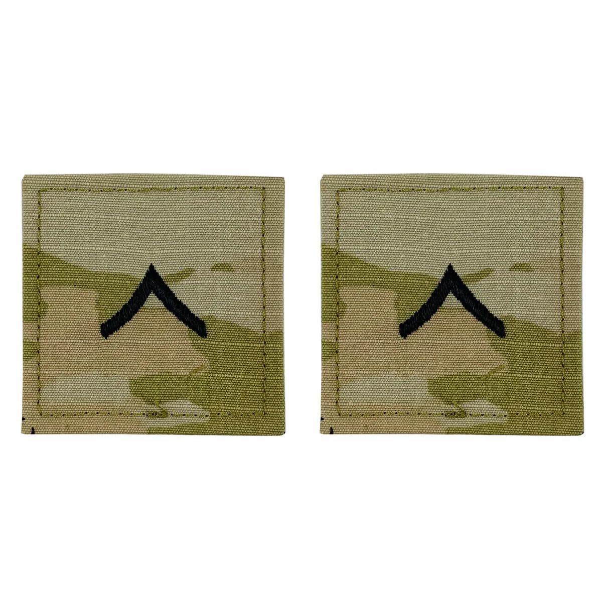 Insigne de grade militaire OCP brodé avec finitions de haute précision pour privé