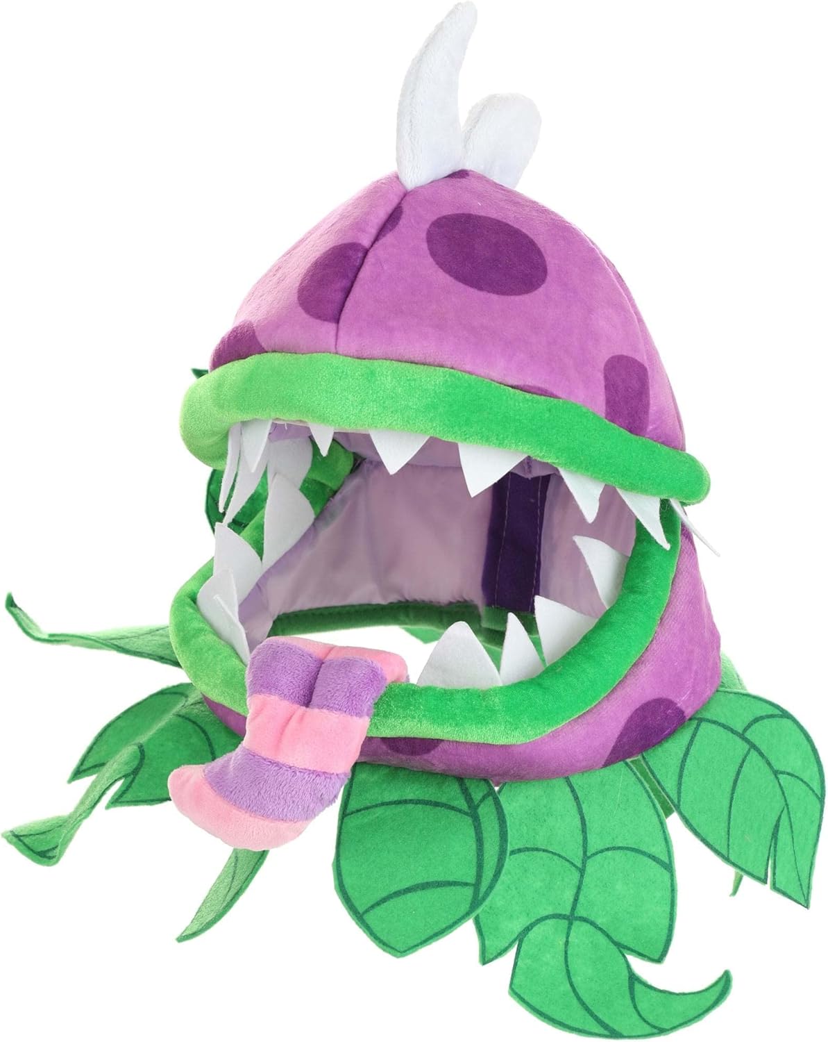 Plants Vs Zombies Chomper Costume Hat, Adult Standard Size, PVZ Zombie Vs Plants Costume