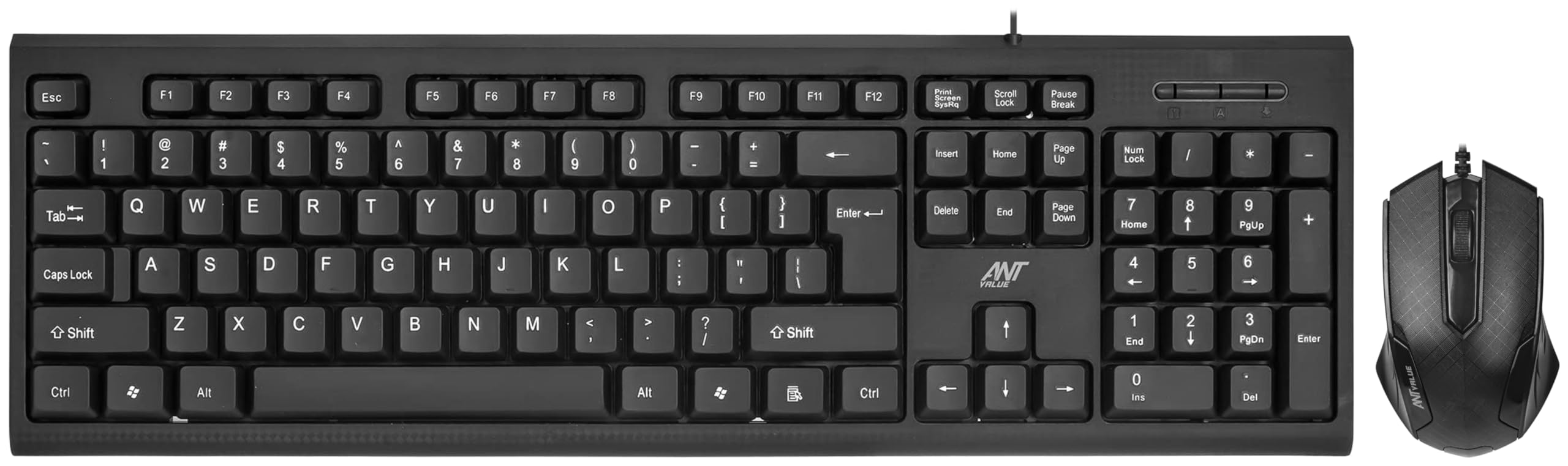 Amazon.in: Buy Ant Value FKBRI01 Wired USB Multi-Device Keyboard