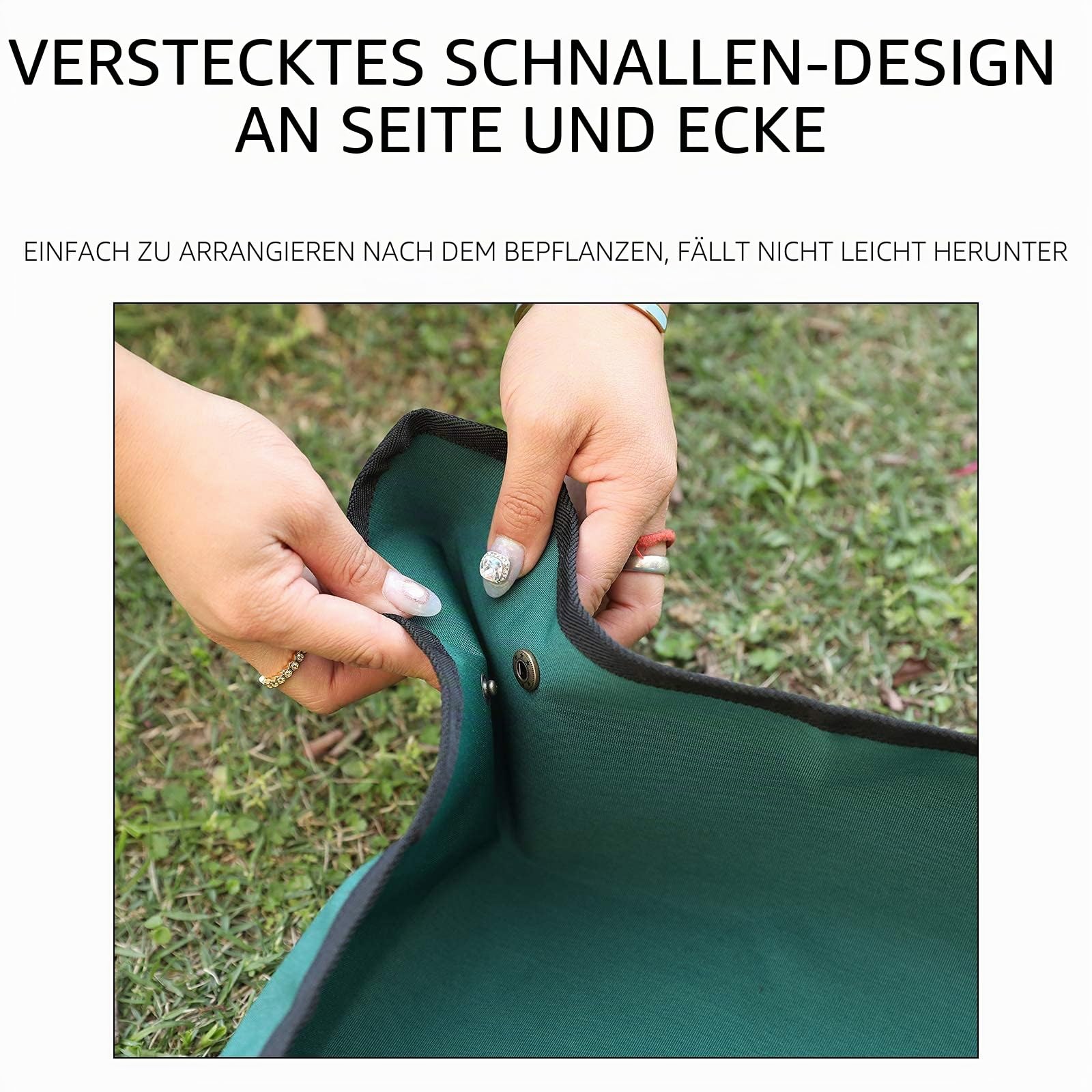Oxford-Gewebe Pflanze Umtopfmatte Wasserdicht Umpflanzmatte Indoor Sukkulenten Pflanzmatte Tragbare Gartenmatte (110 x 75 cm)