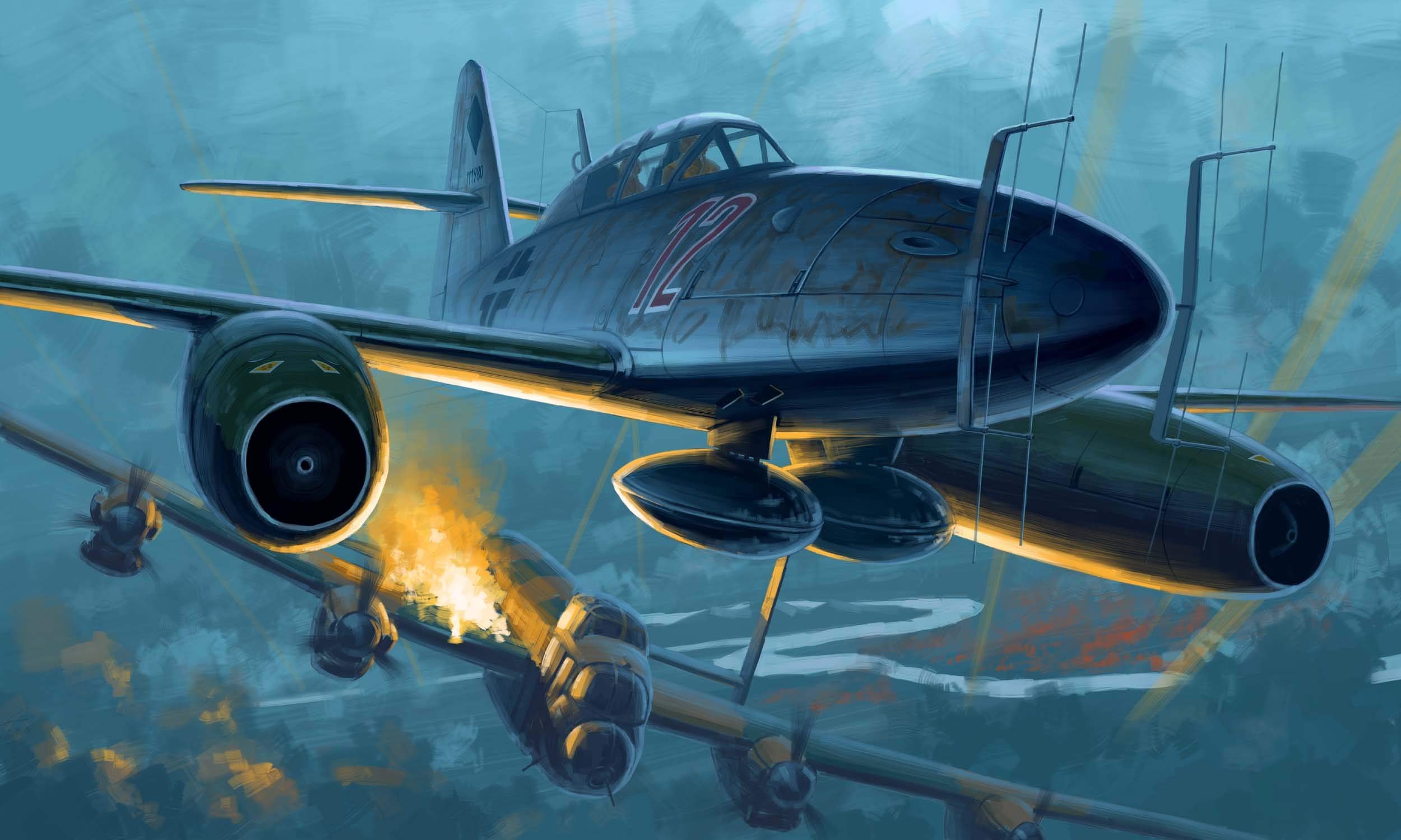 Amazon | ホビーボス 1/48 メッサーシュミット Me262B-1a/U1