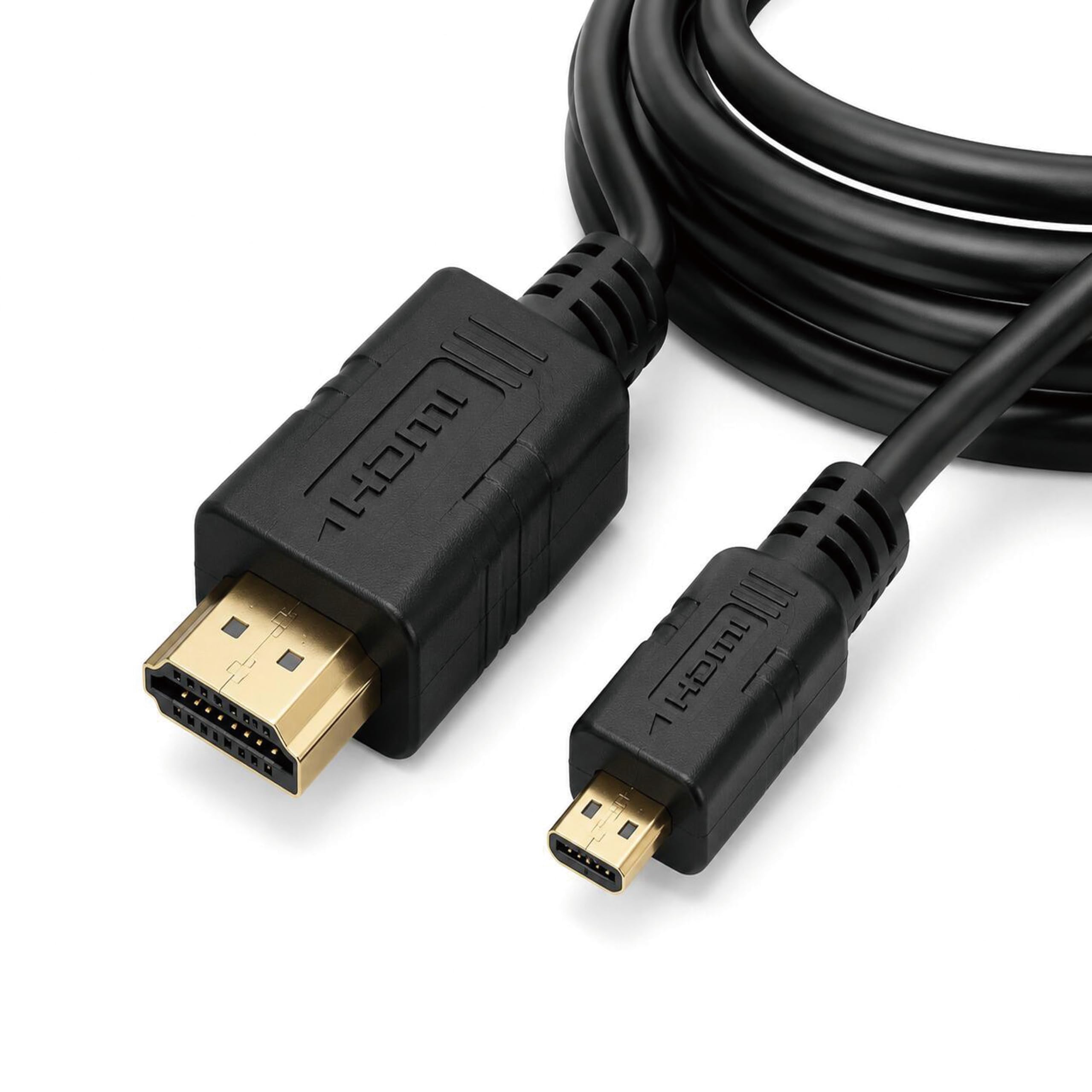 Cable Micro HDMI Tipo D a HDMI Tipo A conector macho de vídeo HD para Olympus SP-600UZ 8