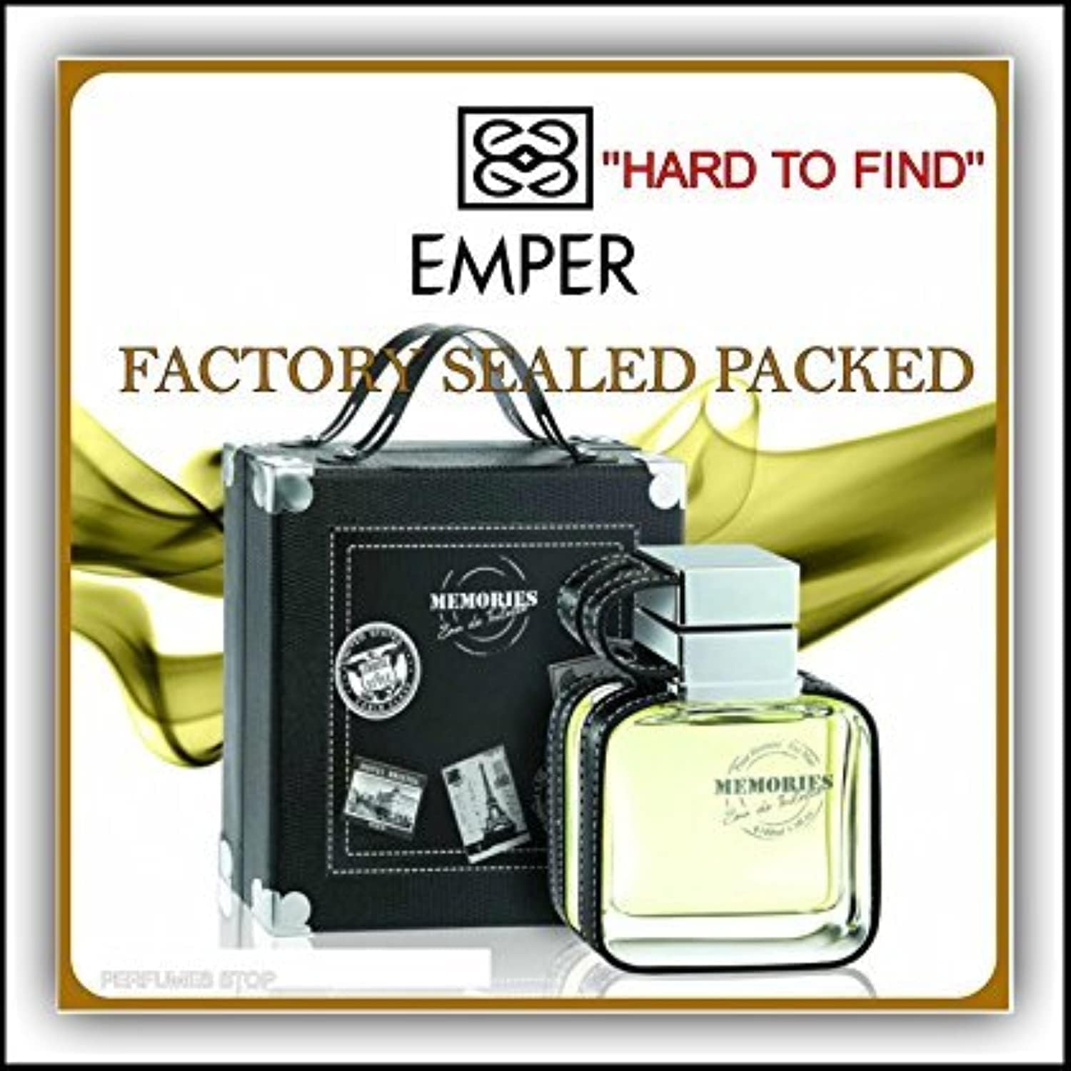 Memories EDT for Men 3.3oz '' New in Sealed Box''