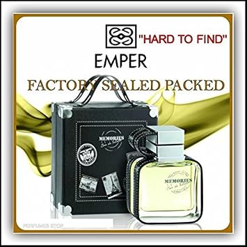 Emper Memories EDT for Men 3.3oz New in Sealed Box
