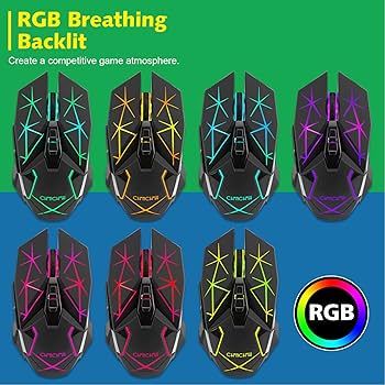 Amazon.com: CHONCHOW Rechargeable Wireless Gaming Mouse