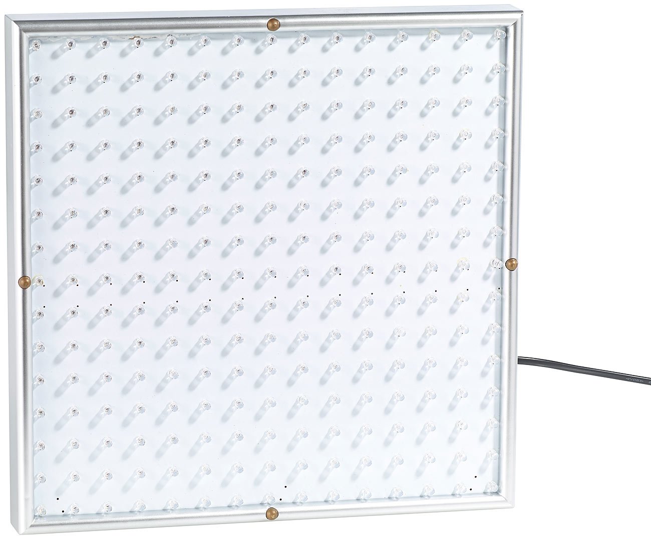 Lunartec Wachstumslampe: Profi LED-Pflanzen-Wachstums-Leuchtpanel mit 225 LEDs, 250 Lumen (Wachstumslampen für Pflanzen, Pflanzlampe, Grow)