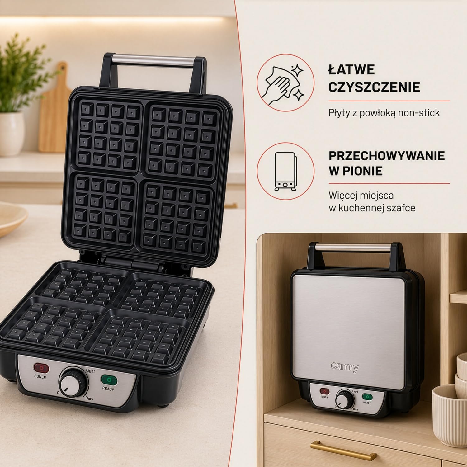 Cameriere CR 3025 Apparecchi per grigliare 1500W
