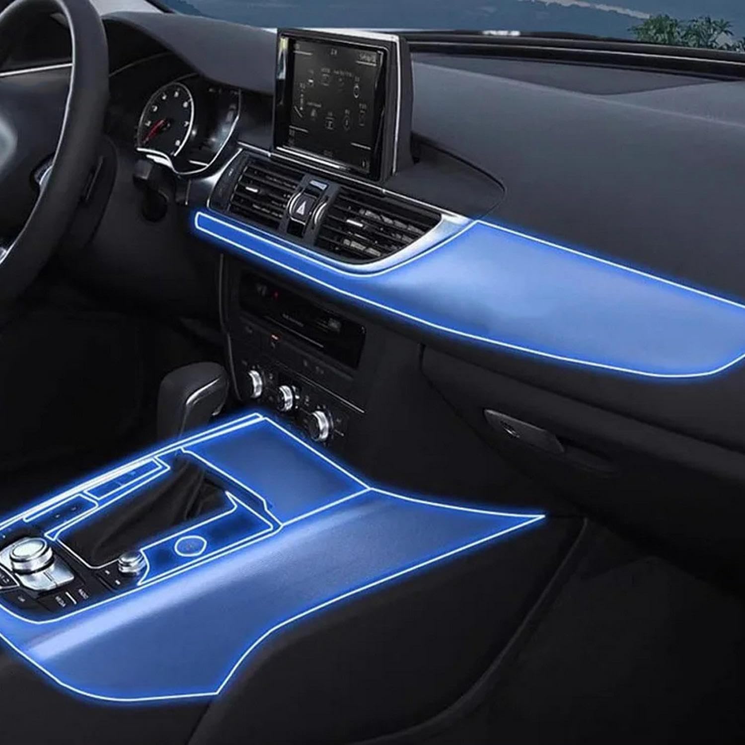 Film protecteur Audi A6 2016-2018 pour réparer console rayée