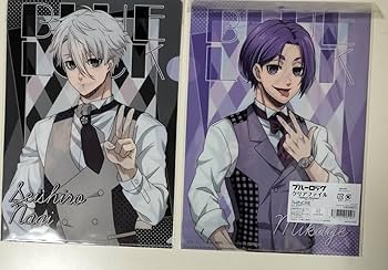 ブルーロック クリアカード 凪誠士郎 御影玲王 ブルーロック クリアファイル (C 凪誠士郎 & 御影玲王) グッズ