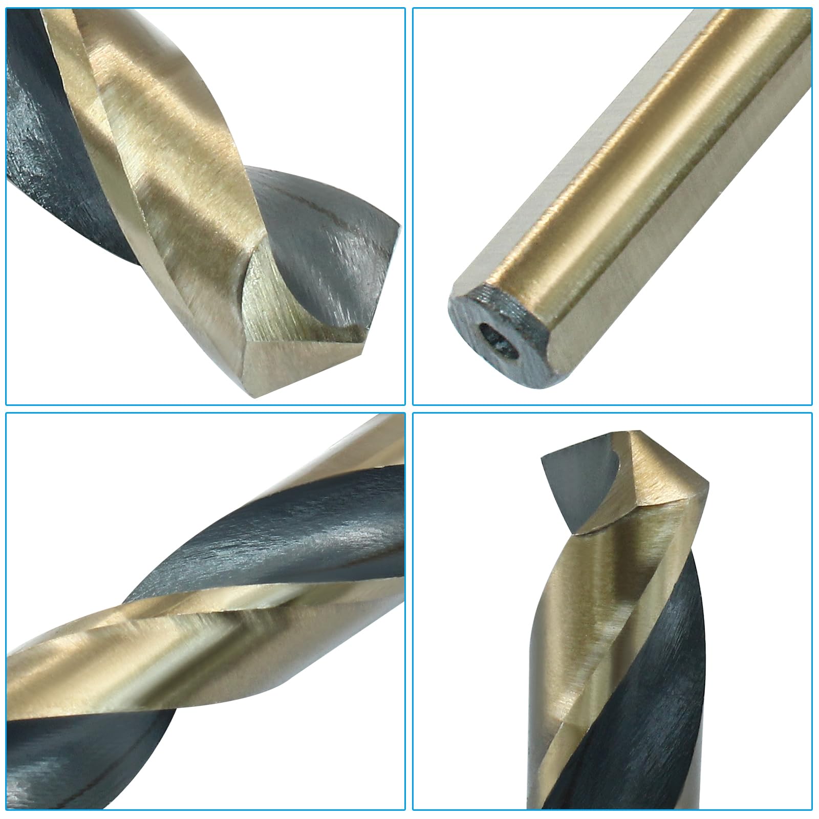 Bivethoi Reduced Shank Drill Bits - Durable & Precise -4