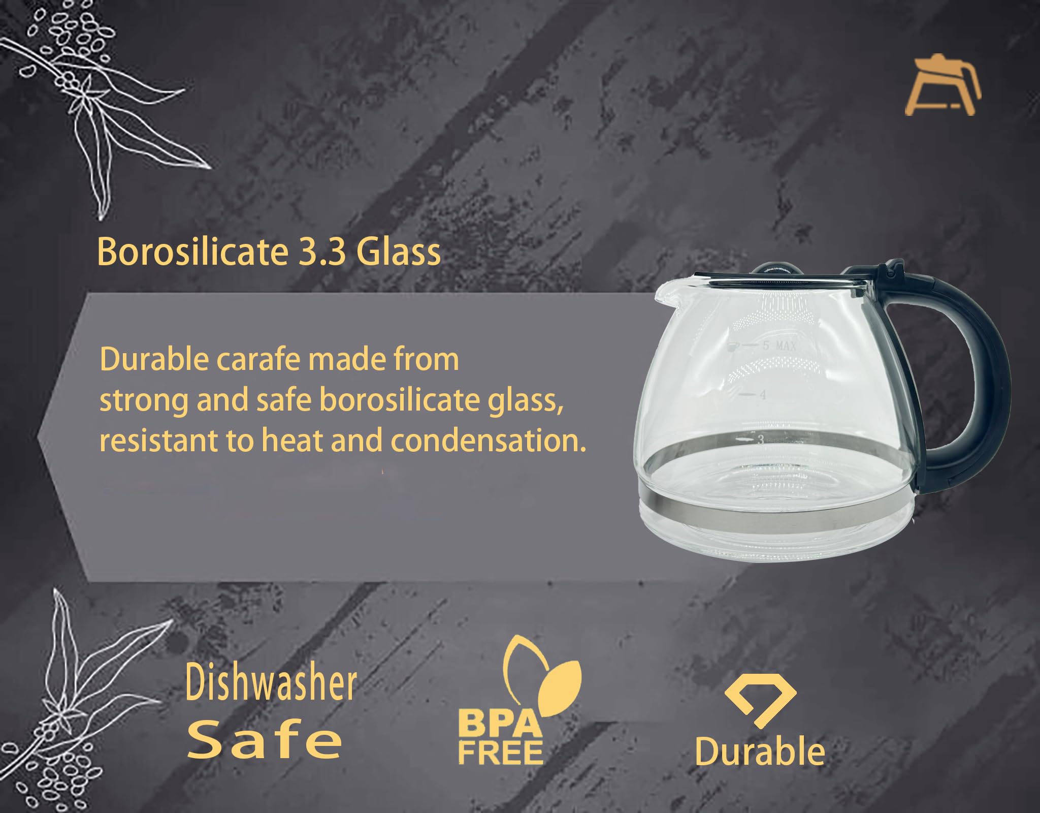 Cup Replacement Sunbeam Replacement Carafe Oster 12 Cup Coffee