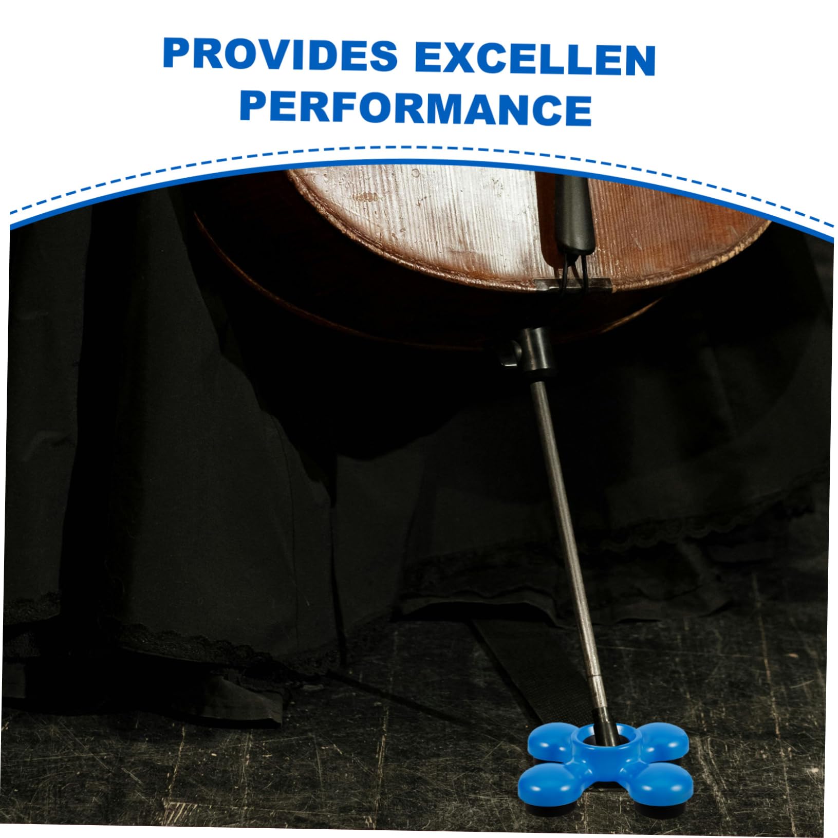 ULDIGI Endpin Stopper Holder for Violin Cello Skid Mat Cello Accessories Parts Easy Install Remove